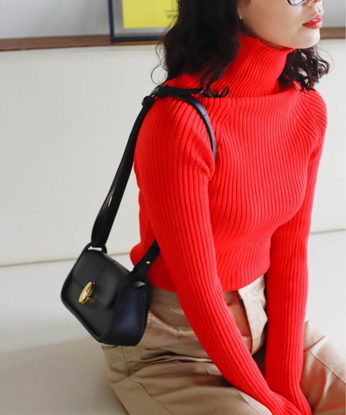 Birthday room（バースデイルーム）の「コンパクトショルダーバッグ（ショルダーバッグ・レディース・ブラック/ベージュ/グリーン・FREE）」の5枚目の写真