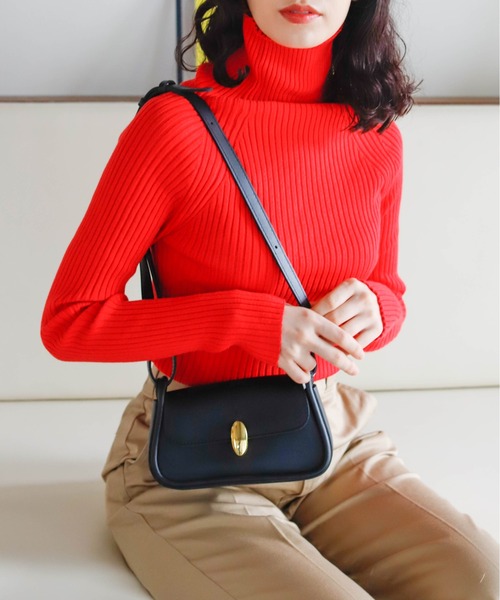 Birthday room（バースデイルーム）の「コンパクトショルダーバッグ（ショルダーバッグ・レディース・ブラック/ベージュ/グリーン・FREE）」の7枚目の写真