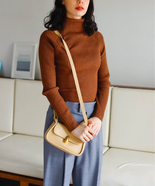 Birthday room（バースデイルーム）の「コンパクトショルダーバッグ（ショルダーバッグ・レディース・ブラック/ベージュ/グリーン・FREE）」の14枚目の写真