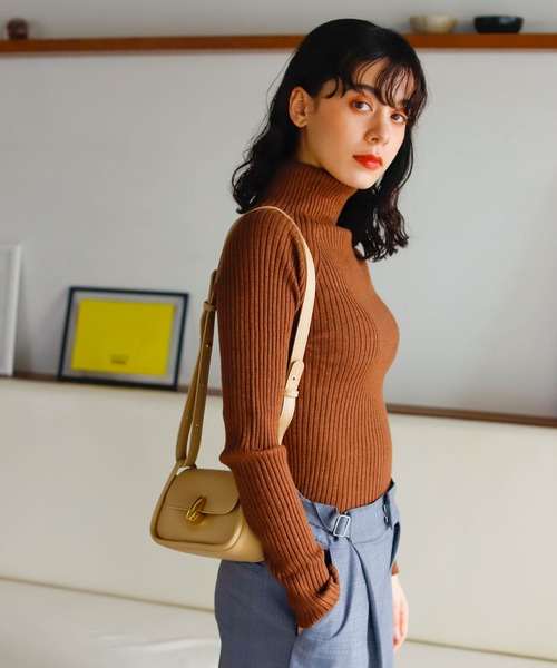 Birthday room（バースデイルーム）の「コンパクトショルダーバッグ（ショルダーバッグ・レディース・ブラック/ベージュ/グリーン・FREE）」の16枚目の写真