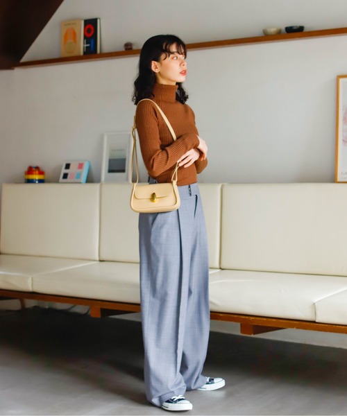 Birthday room（バースデイルーム）の「コンパクトショルダーバッグ（ショルダーバッグ・レディース・ブラック/ベージュ/グリーン・FREE）」の19枚目の写真