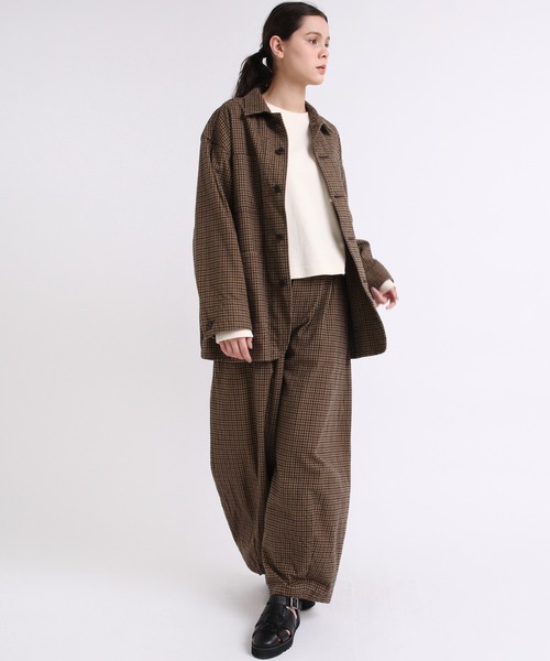 RNA-N(アールエヌエーエヌ)の「M1931 度詰フライスショート丈プルオーバー(Tシャツ/カットソー・レディース・チョコ/キナリ/ミント・MEDIUM)」の5枚目の写真