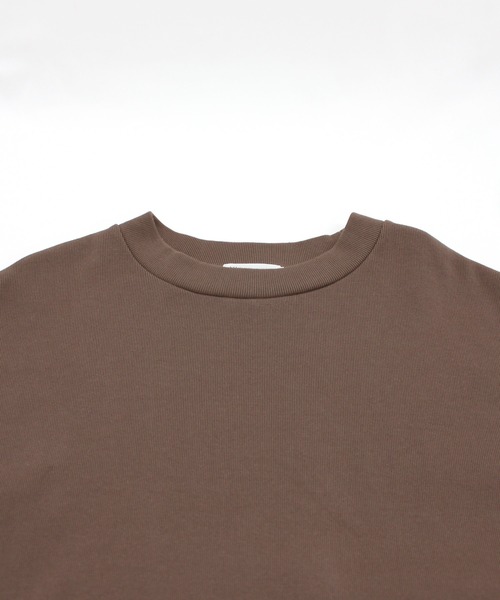 RNA-N(アールエヌエーエヌ)の「M1931 度詰フライスショート丈プルオーバー(Tシャツ/カットソー・レディース・チョコ/キナリ/ミント・MEDIUM)」の6枚目の写真