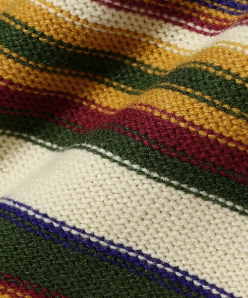 BEAMS BOY(ビームスボーイ)の「BEAMS BOY / マルチボーダー ニット スカート(スカート・レディース・イエロー/ホワイト系その他7・ONE SIZE)」の13枚目の写真