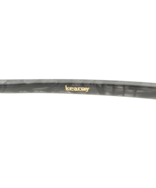 KEARNY/カーニー】gravel-1 blackstone*silver*clear：眼鏡