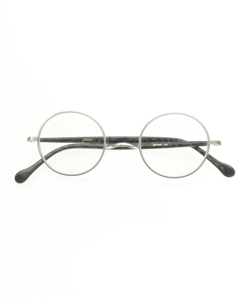 KEARNY/カーニー】gravel-1 blackstone*silver*clear：眼鏡