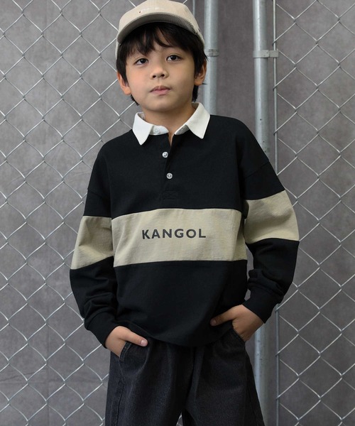 セール】【KANGOL】ラガーシャツ（Tシャツ/カットソー）｜KANGOL