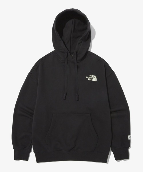 THE NORTH FACE（ザノースフェイス）の「THE NORTH FACE(ザ・ノースフェイス)/BONNEY HOOD PULLOVER/フード プルオーバー/NM5PN50（パーカー・レディース・ブラック/アイボリー・M/L/XL/S）」の2枚目の写真
