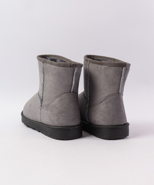 FUNALIVE(ファンアライブ)の「M`s select インヒール付きメンズムートンブーツ(ブーツ・メンズ・ブラック/キャメル/チャコール・27/25.5/26.5)」の6枚目の写真