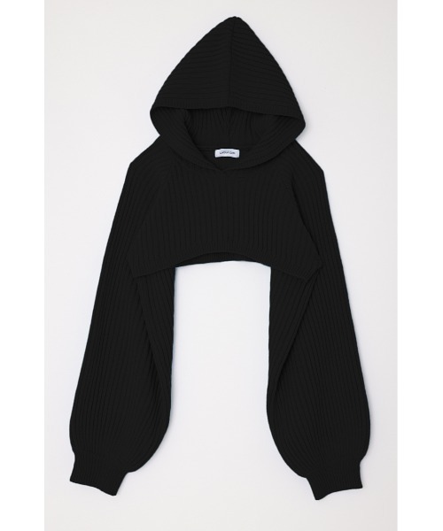 LAGUA GEM フード付き　ロンパースニット LAGUA GEM | CABLE ニットロンパース (ワンピース(ミニ
