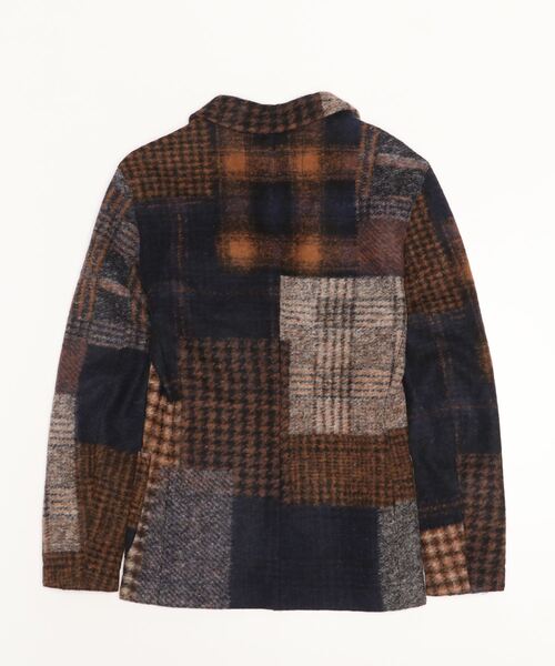 BOB(ボブ)の「BOB/ボブ/パッチワークジャケット(テーラードジャケット・メンズ・その他・48/46/50/52)」の2枚目の写真