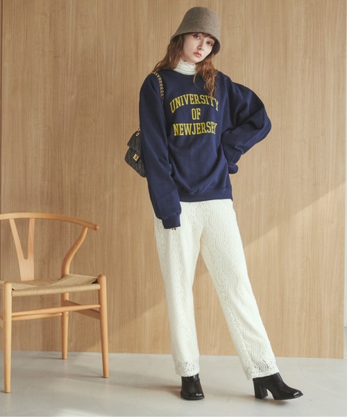 ANGIE(アンジー)の「キルティングチェーンバック(ショルダーバッグ・レディース・ブラック/ホワイト・FREE)」の7枚目の写真