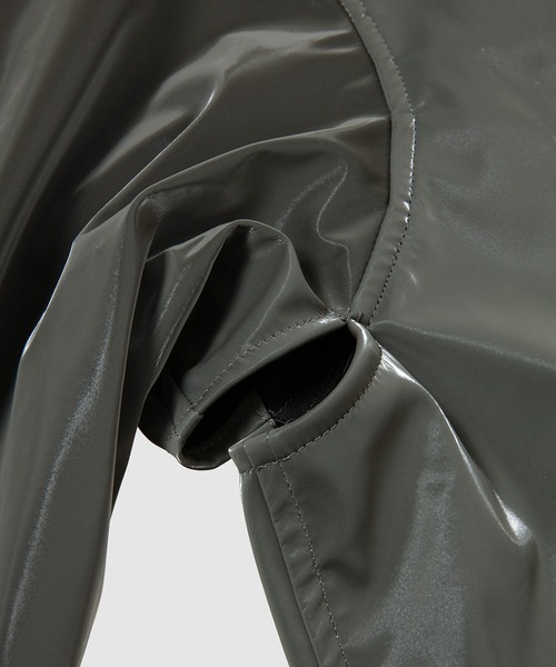 Omar Afridi(オマールアフリディ)の「LINNER SHIRT JACKET(その他アウター・メンズ・グレー/バーガンディー・46/48)」の4枚目の写真
