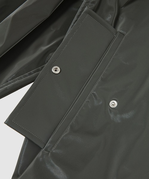 Omar Afridi(オマールアフリディ)の「LINNER SHIRT JACKET(その他アウター・メンズ・グレー/バーガンディー・46/48)」の5枚目の写真