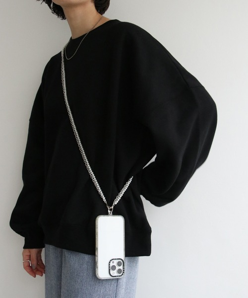 notch.（ノッチ）の「ケータイチェーンストラップ（スマホグッズ・レディース・シルバー/ブラック/オフホワイト/ゴールド/ホワイト・ONESIZE）」の6枚目の写真