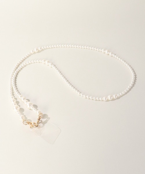 notch.（ノッチ）の「ケータイチェーンストラップ（スマホグッズ・レディース・シルバー/ブラック/オフホワイト/ゴールド/ホワイト・ONESIZE）」の17枚目の写真