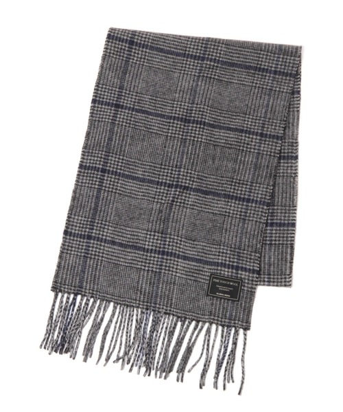 GLOBAL WORK（グローバルワーク）の「ファインタッチ／ウールマフラー/295039（マフラー・メンズ・ブラック/ライトグレー/ダークブラウン/ネイビー/ベージュ/ブルー/チャコールグレー/ブルー系その他7/ブラウン/ダークブルー・FREE）」の3枚目の写真