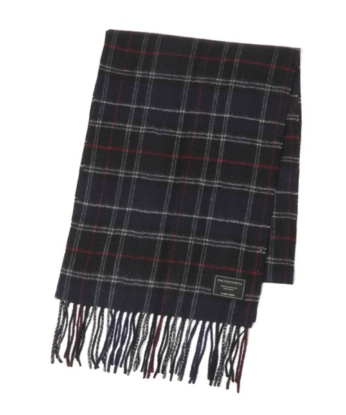 GLOBAL WORK（グローバルワーク）の「ファインタッチ／ウールマフラー/295039（マフラー・メンズ・ブラック/ライトグレー/ダークブラウン/ネイビー/ベージュ/ブルー/チャコールグレー/ブルー系その他7/ブラウン/ダークブルー・FREE）」の10枚目の写真