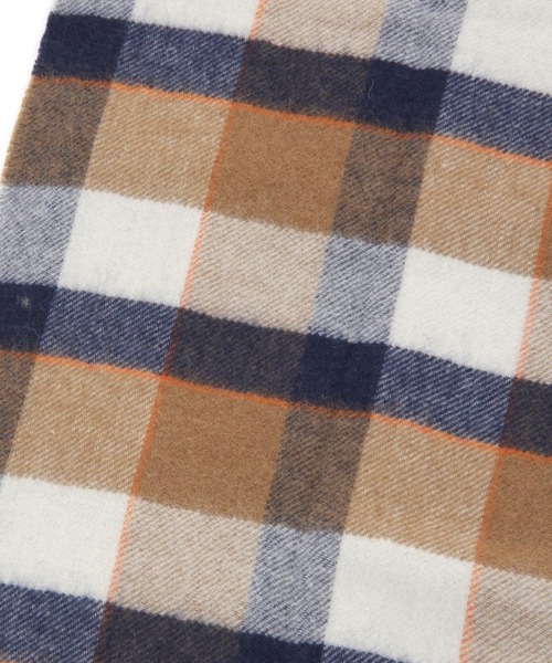 GLOBAL WORK（グローバルワーク）の「ファインタッチ／ウールマフラー/295039（マフラー・メンズ・ブラック/ライトグレー/ダークブラウン/ネイビー/ベージュ/ブルー/チャコールグレー/ブルー系その他7/ブラウン/ダークブルー・FREE）」の16枚目の写真