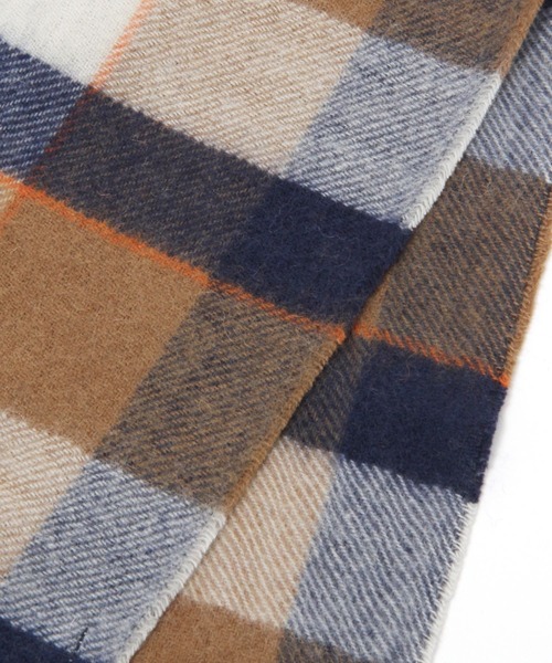 GLOBAL WORK（グローバルワーク）の「ファインタッチ／ウールマフラー/295039（マフラー・メンズ・ブラック/ライトグレー/ダークブラウン/ネイビー/ベージュ/ブルー/チャコールグレー/ブルー系その他7/ブラウン/ダークブルー・FREE）」の17枚目の写真