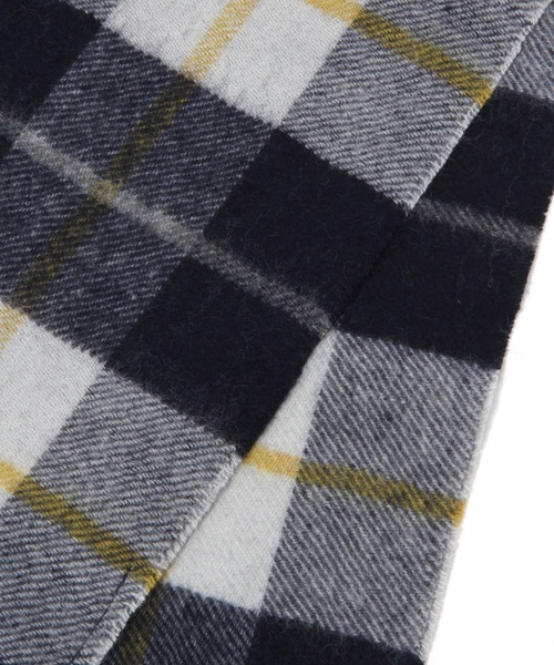 GLOBAL WORK（グローバルワーク）の「ファインタッチ／ウールマフラー/295039（マフラー・メンズ・ブラック/ライトグレー/ダークブラウン/ネイビー/ベージュ/ブルー/チャコールグレー/ブルー系その他7/ブラウン/ダークブルー・FREE）」の21枚目の写真