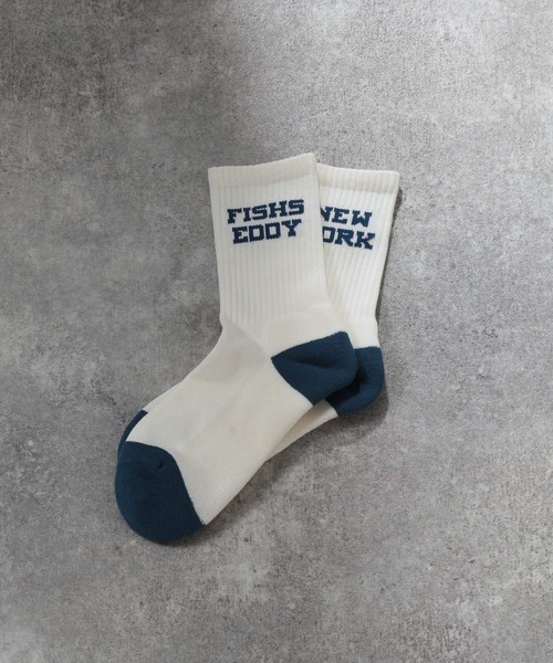 Fishs Eddy（フィッシュエディ）の「[Fishs Eddy(フィッシュエディ)]ウィメンズロゴソックス（ソックス/靴下）」 WEAR