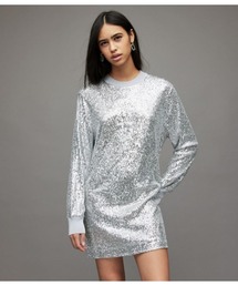 ALLSAINTS | JUELA MINI SEQUIN DRESS | JUELA ミニ スパンコール ドレス・ワンピース(ワンピース)