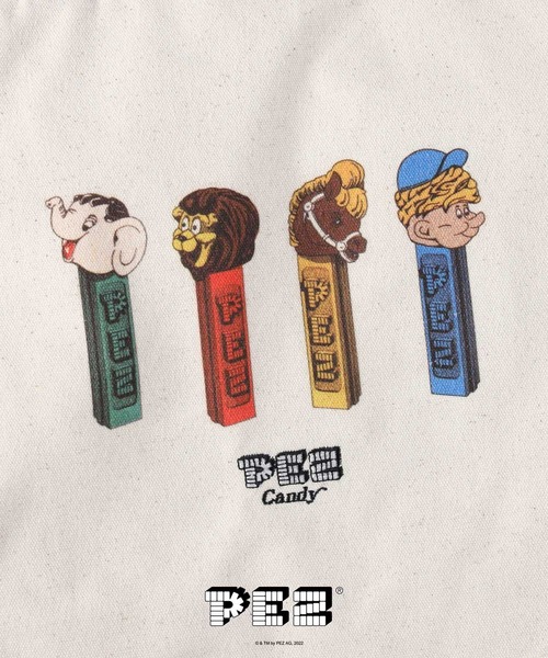 Right-on（ライトオン）の「【PEZ】ペッツキャンバストート（その他雑貨・メンズ・オフホワイト/ホワイト・ONE SIZE）」の12枚目の写真