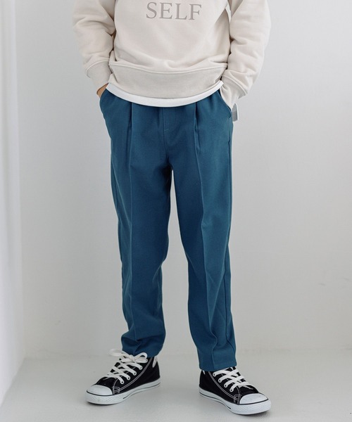 GLOBAL WORK（グローバルワーク）の「サマ楽起毛テーパード/295015（その他パンツ・キッズ・ブラウン/ブルー/グリーン/その他/ブラック・130cm/160cm/110cm/120cm/100cm/140cm/150cm）」の4枚目の写真