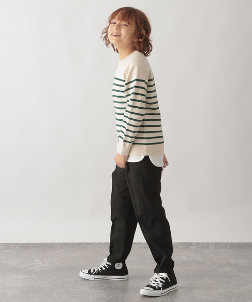 GLOBAL WORK（グローバルワーク）の「サマ楽起毛テーパード/295015（その他パンツ・キッズ・ブラウン/ブルー/グリーン/その他/ブラック・130cm/160cm/110cm/120cm/100cm/140cm/150cm）」の21枚目の写真