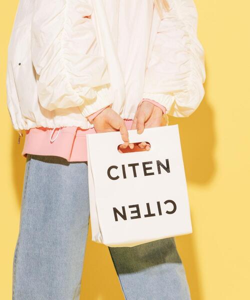 CITEN（シテン）の「＜CITEN＞ショッパーライク バッグ（ハンドバッグ・レディース・ホワイト・FREE）」の2枚目の写真