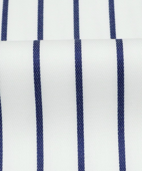 TOKYO SHIRTS(トウキョウシャツ)の「形態安定ノーアイロン レギュラー 長袖ビジネスワイシャツ(ビジネスシャツ・メンズ・ネイビー・首回り37cm-裄丈80cm/首回り37cm-裄丈84cm/首回り39cm-裄丈80cm/首回り39cm-裄丈84cm/首回り41cm-裄丈82cm/首回り41cm-裄丈86cm/首回り42cm-裄丈82cm/首回り42cm-裄丈86cm/首回り43cm-裄丈82cm/首回り43cm-裄丈86cm)」の2枚目の写真