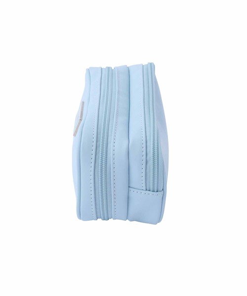 X-girl（エックスガール）の「MULTI CASE（ポーチ・レディース・ライトブルー/ブラック/オフホワイト・ONE SIZE）」の7枚目の写真