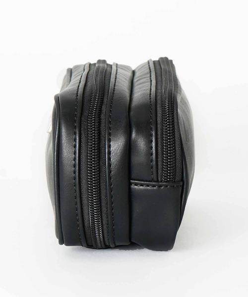 X-girl（エックスガール）の「MULTI CASE（ポーチ・レディース・ライトブルー/ブラック/オフホワイト・ONE SIZE）」の11枚目の写真