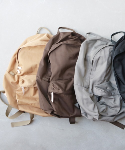 Actually（アクチュアリー）の「RE:PET UTILITY BACKPACK リュック（バックパック/リュック・レディース・ブラウン/ベージュ/ブラック・フリー）」の9枚目の写真