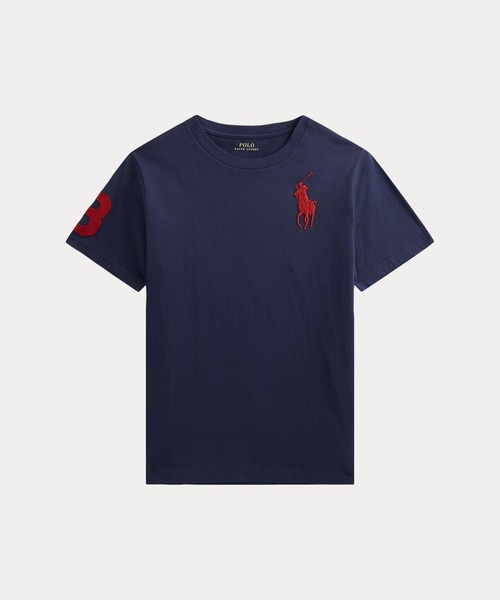 POLO RALPH LAUREN CHILDRENSWEAR（ポロ ラルフ ローレン チルドレンズウェア）の「Big Pony コットン ジャージー Tシャツ（Tシャツ/カットソー・キッズ・ネイビー系1・L/M/S/XL）」の5枚目の写真