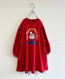 ナガソデプリントワンピース(90～150cm)