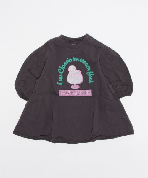 Life Support Products(ライフサポートプロダクツ)の「ナガソデプリントワンピース(90~150cm)(ワンピース・キッズ・レッド/ホワイト/ラベンダー/チャコール・90/100/110/120/130/140/150)」の7枚目の写真