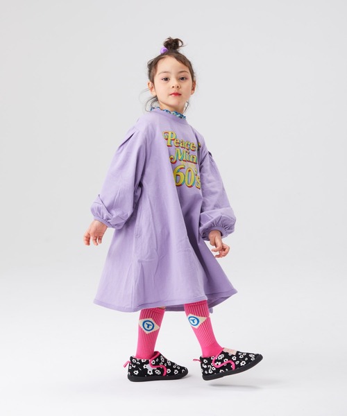 Life Support Products(ライフサポートプロダクツ)の「ナガソデプリントワンピース(90~150cm)(ワンピース・キッズ・レッド/ホワイト/ラベンダー/チャコール・90/100/110/120/130/140/150)」の15枚目の写真