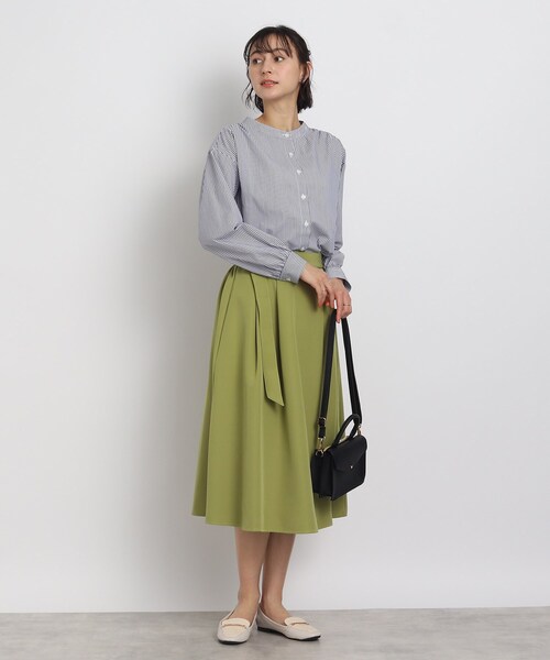 SHOO・LA・RUE(シューラルー)の「◆【着回し力が高い!】バンドカラーシャツ(シャツ/ブラウス・レディース・ライトパープル/ホワイト/ライトグリーン系2/ライトブルー/ホワイト系5/ネイビー系2・02/03/04)」の21枚目の写真