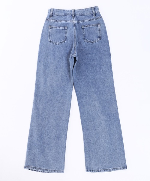 WC（ダブル シー）の「ハートライン刺繍デニムパンツ（デニムパンツ・レディース・ブルー・FREE）」の15枚目の写真