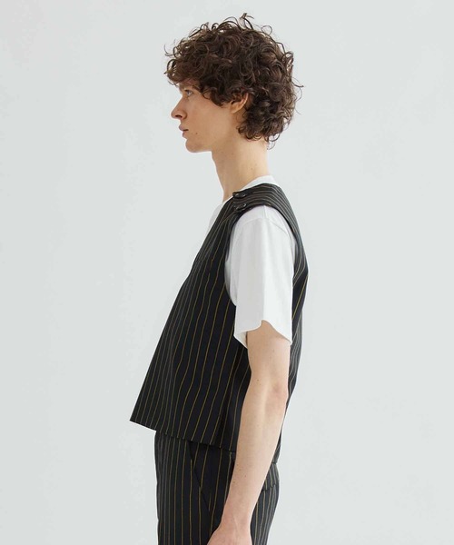 LITTLEBIG（リトルビッグ）の「【LITTLEBIG/リトルビック】Pullover Vest（ベスト・メンズ・パープル/ブラック・44）」の5枚目の写真