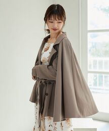 MAJESTIC LEGON | 2wayケープデザイントレンチ(その他アウター)
