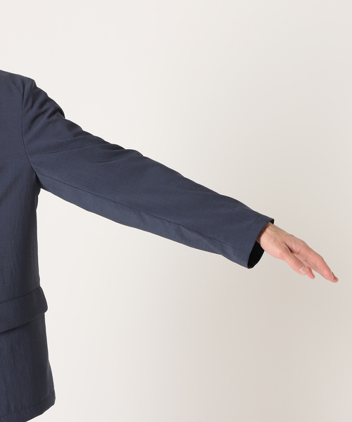 JOURNAL STANDARD（ジャーナルスタンダード）の「【EVALET / エバレット】 ストレッチ 2ボタンジャケット（テーラードジャケット・メンズ・ベージュ/ダークブルー/グレー・MEDIUM/SMALL/LARGE）」の9枚目の写真