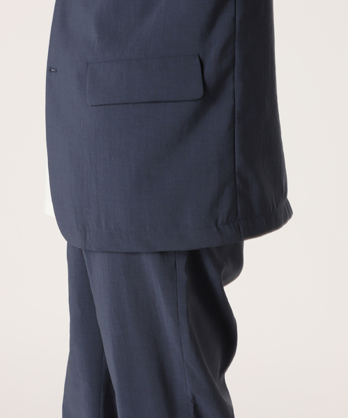 JOURNAL STANDARD（ジャーナルスタンダード）の「【EVALET / エバレット】 ストレッチ 2ボタンジャケット（テーラードジャケット・メンズ・ベージュ/ダークブルー/グレー・MEDIUM/SMALL/LARGE）」の12枚目の写真