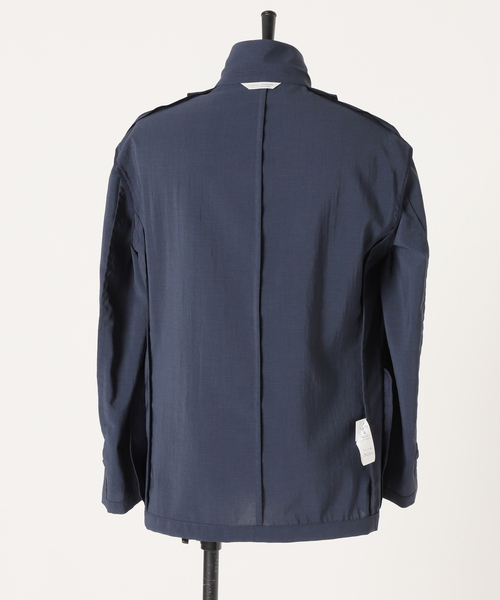 JOURNAL STANDARD（ジャーナルスタンダード）の「【EVALET / エバレット】 ストレッチ 2ボタンジャケット（テーラードジャケット・メンズ・ベージュ/ダークブルー/グレー・MEDIUM/SMALL/LARGE）」の17枚目の写真