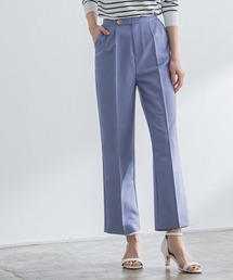 ボタンデザインタックパンツ