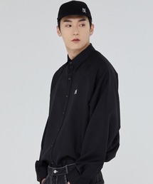 ROMANTIC CROWN | A'GEM/9 × .kom『ROMANTIC CROWN/ロマンティッククラウン』RAGLAN SLIT SHIRT/ラグランスリット 長袖シャツ(シャツ/ブラウス)