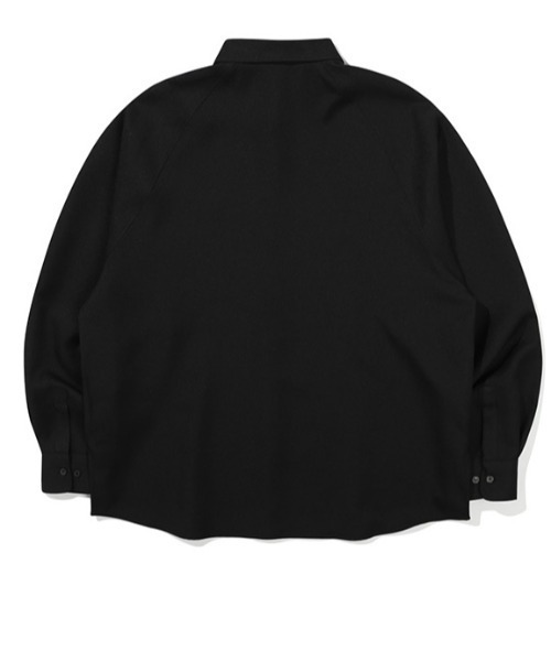 ROMANTIC CROWN(ロマンティッククラウン)の「A'GEM/9 × .kom『ROMANTIC CROWN/ロマンティッククラウン』RAGLAN SLIT SHIRT/ラグランスリット 長袖シャツ(シャツ/ブラウス・メンズ・ライトブルー/ホワイト/ブラック・M)」の18枚目の写真