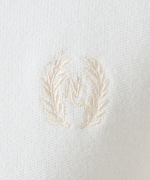 エンブレム刺繍金ボタンカーディガン 2023SS（カーディガン/ボレロ